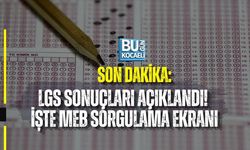 SON DAKİKA: LGS SONUÇLARI AÇIKLANDI! İŞTE MEB SORGULAMA EKRANI
