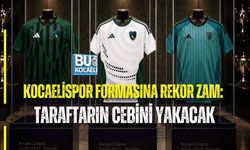 KOCAELİSPOR FORMASINA REKOR ZAM: TARAFTARIN CEBİNİ YAKACAK