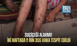 SUÇİÇEĞİ ALARMI! İKİ HAFTADA 9 BİN 300 VAKA TESPİT EDİLDİ