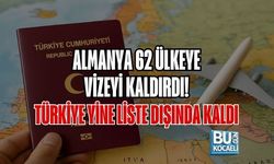 ALMANYA 62 ÜLKEYE VİZEYİ KALDIRDI! TÜRKİYE YİNE LİSTE DIŞINDA KALDI
