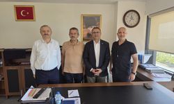 ÇAKIR VE AĞDAĞ'DAN EMENGEN, YALÇIN İLE SERTİF GÖKÇE'YE ZİYARET