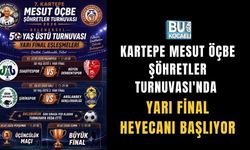 KARTEPE MESUT ÖÇBE ŞÖHRETLER TURNUVASI'NDA YARI FİNAL HEYECANI BAŞLIYOR