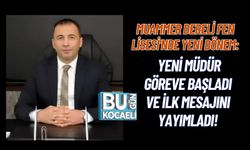 MUAMMER DERELİ FEN LİSESİ'NDE YENİ DÖNEM: YENİ MÜDÜR GÖREVE BAŞLADI VE İLK MESAJINI YAYIMLADI!