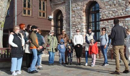 700 yıllık Orhan Camii’ne turist akını