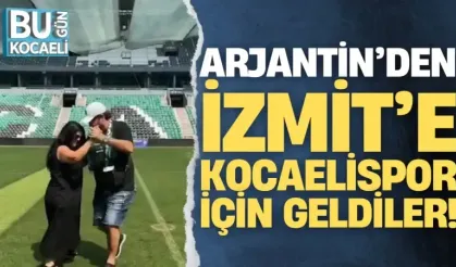 Arjantin’den İzmit’e Kocaelispor için geldiler!