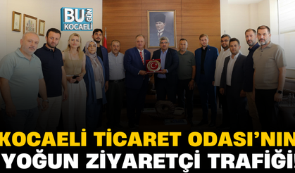 Kocaeli Ticaret Odası’nın yoğun ziyaretçi trafiği!