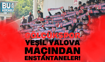 Gölcükspor - Yeşil Yalova maçından enstantaneler!
