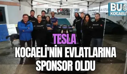 TESLA KOCAELİ'NİN EVLATLARINA SPONSOR OLDU