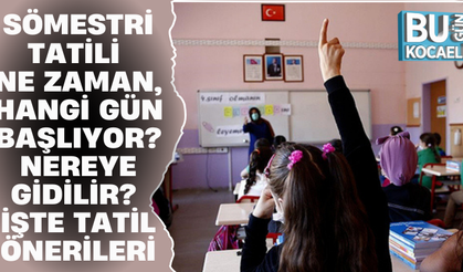 SÖMESTRİ TATİLİ NE ZAMAN, HANGİ GÜN BAŞLIYOR? NEREYE GİDİLİR? İŞTE TATİL ÖNERİLERİ