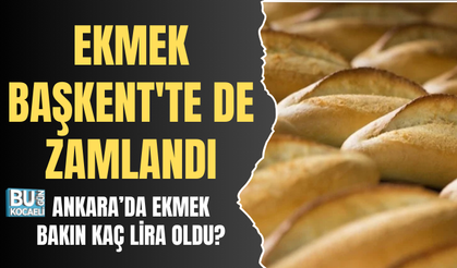 EKMEK BAŞKENT'TE DE ZAMLANDI