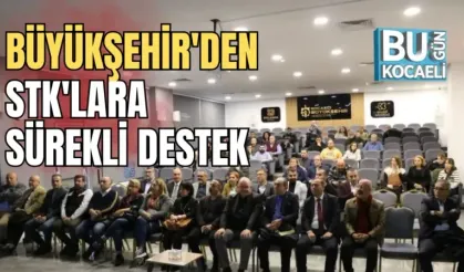 BÜYÜKŞEHİR'DEN STK'LARA SÜREKLİ DESTEK