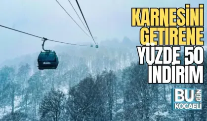 KARNESİNİ GETİRENE YÜZDE 50 İNDİRİM