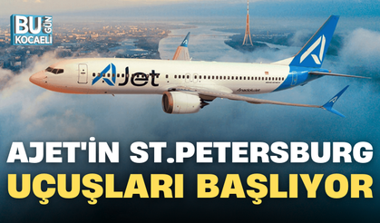 AJET'İN ST.PETERSBURG UÇUŞLARI BAŞLIYOR