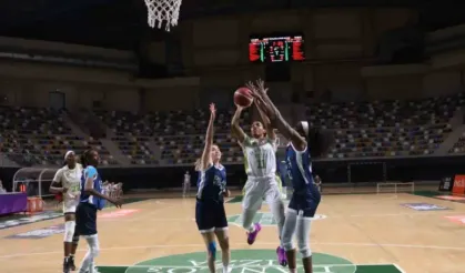 KADINLAR BASKETBOL SÜPER LİGİ: DANİLOS PİZZA: 66 - EMLAK KONUT: 90