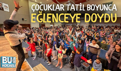 ÇOCUKLAR TATİL BOYUNCA EĞLENCEYE DOYDU