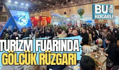 TURİZM FUARINDA GÖLCÜK RÜZGARI 