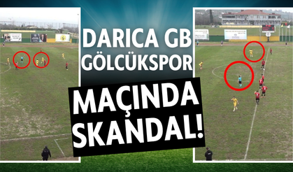 DARICA GB-GÖLCÜKSPOR MAÇINDA SKANDAL!