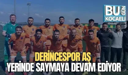 DERİNCESPOR AŞ YERİNDE SAYMAYA DEVAM EDİYOR