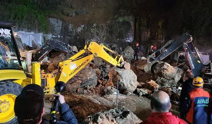Samsun'da Heyelan; Baba ve 2 Kızı Öldü