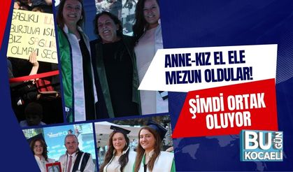Anne-Kız El Ele Mezun Oldular! Şimdi Ortak Oluyor