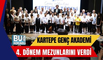Kartepe Genç Akademi 4. Dönem Mezunlarını Verdi