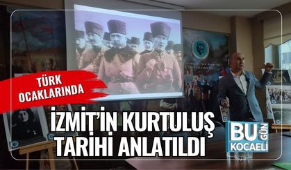 Türk Ocaklarında İzmit’in Kurtuluş Tarihi Anlatıldı