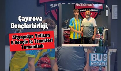 Çayırova Gençlerbirliği, Altyapıdan Yetişen 6 Gençle İç Transferi Tamamladı