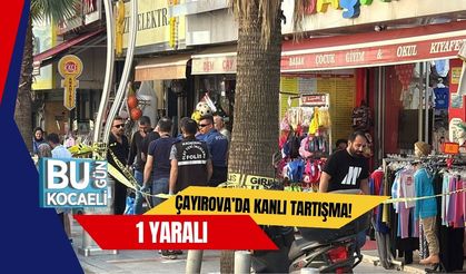 Çayırova’da Kanlı Tartışma! 1 Yaralı