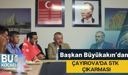 Başkan Büyükakın’dan Çayırova’da STK Çıkarması