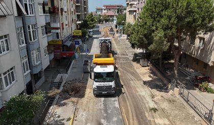 Darıca'da Ali Arıcan Caddesi Baştan Aşağı Yenileniyor