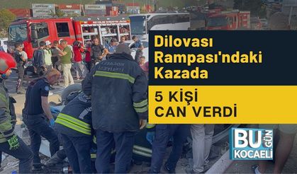 Dilovası Rampası'ndaki Kazada 5 Kişi Can Verdi