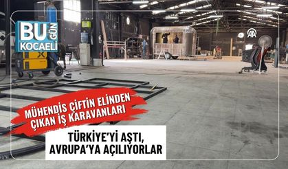 Mühendis Çiftin Elinden Çıkan İş Karavanları Türkiye’yi Aştı, Avrupa’ya Açılıyorlar