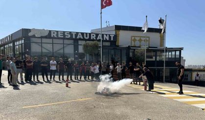 Çayırova Belediyesi Personeline Yangın Eğitimi
