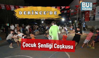 Derince’de Çocuk Şenliği Coşkusu