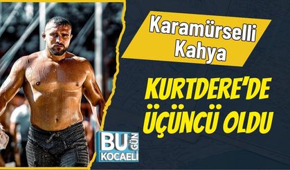 Karamürselli Kahya Kurtdere’de Üçüncü Oldu
