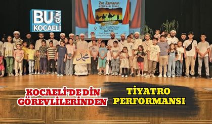 Kocaeli’de Din Görevlilerinden Tiyatro Performansı