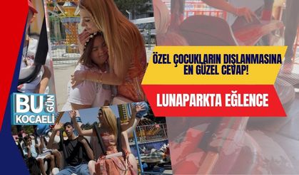 Özel Çocukların Dışlanmasına En Güzel Cevap! Lunaparkta Eğlence