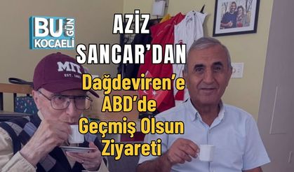 Aziz Sancar’dan Dağdeviren’e ABD’de Geçmiş Olsun Ziyareti