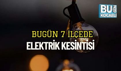 Bugün8 İlçede Elektrik Kesintisi!