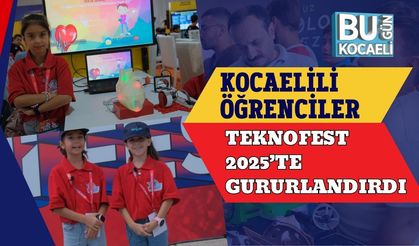 Kocaelili Öğrenciler TEKNOFEST 2025’te Gururlandırdı