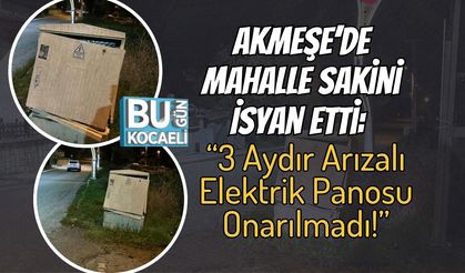 Akmeşe’de Mahalle Sakini İsyan Etti: “3 Aydır Arızalı Elektrik Panosu Onarılmadı!”