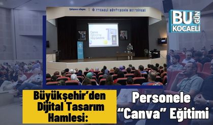 Büyükşehir’den Dijital Tasarım Hamlesi: Personele “Canva” Eğitimi