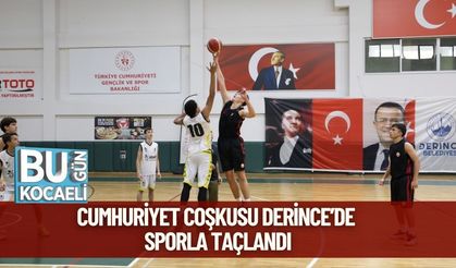 Cumhuriyet Coşkusu Derince’de Sporla Taçlandı
