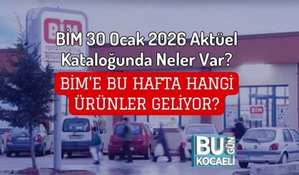 BİM 30 Ocak 2026 Aktüel Kataloğunda Neler Var? BİM'e Bu Hafta Hangi Ürünler Geliyor?
