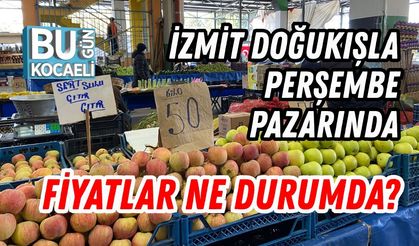İZMİT DOĞUKIŞLA PERŞEMBE PAZARINDA FİYATLAR NE DURUMDA?