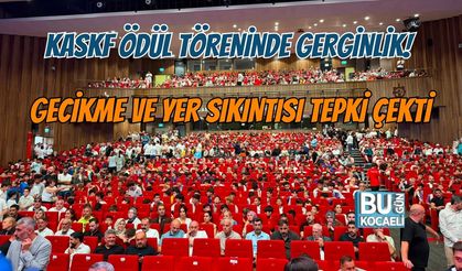 KASKF ÖDÜL TÖRENİNDE GERGİNLİK! GECİKME VE YER SIKINTISI TEPKİ ÇEKTİ