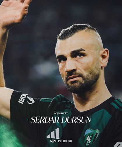 SON DAKİKA: KOCAELİSPOR'DA BİR DEVİR SONA ERDİ! SERDAR DURSUN'A VEDA EDİLDİ