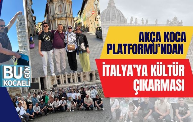 Akça Koca Platformu’ndan İtalya’ya Kültür Çıkarması