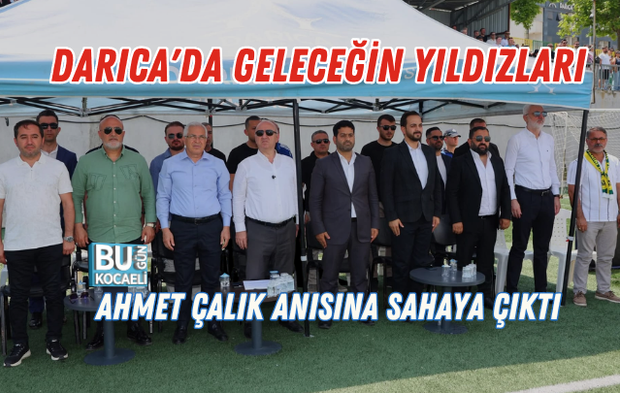 DARICA'DA GELECEĞİN YILDIZLARI AHMET ÇALIK ANISINA SAHAYA ÇIKTI