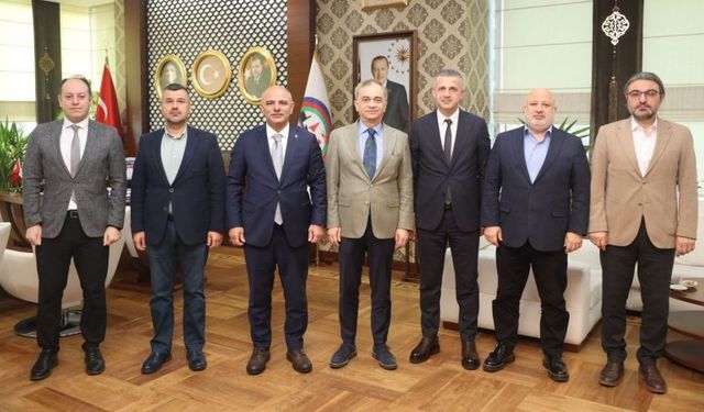 KÖRFEZ GENEL SEKRETERİ AĞIRLADI